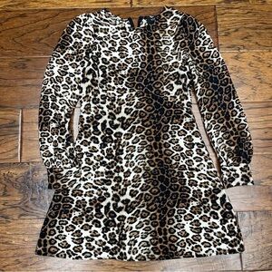 Vici animal print mini dress‎